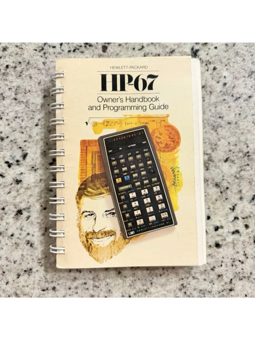 Vtg HP-67 Hewlett Packard Programmable Calculator Magnetic Cards Manuals Box